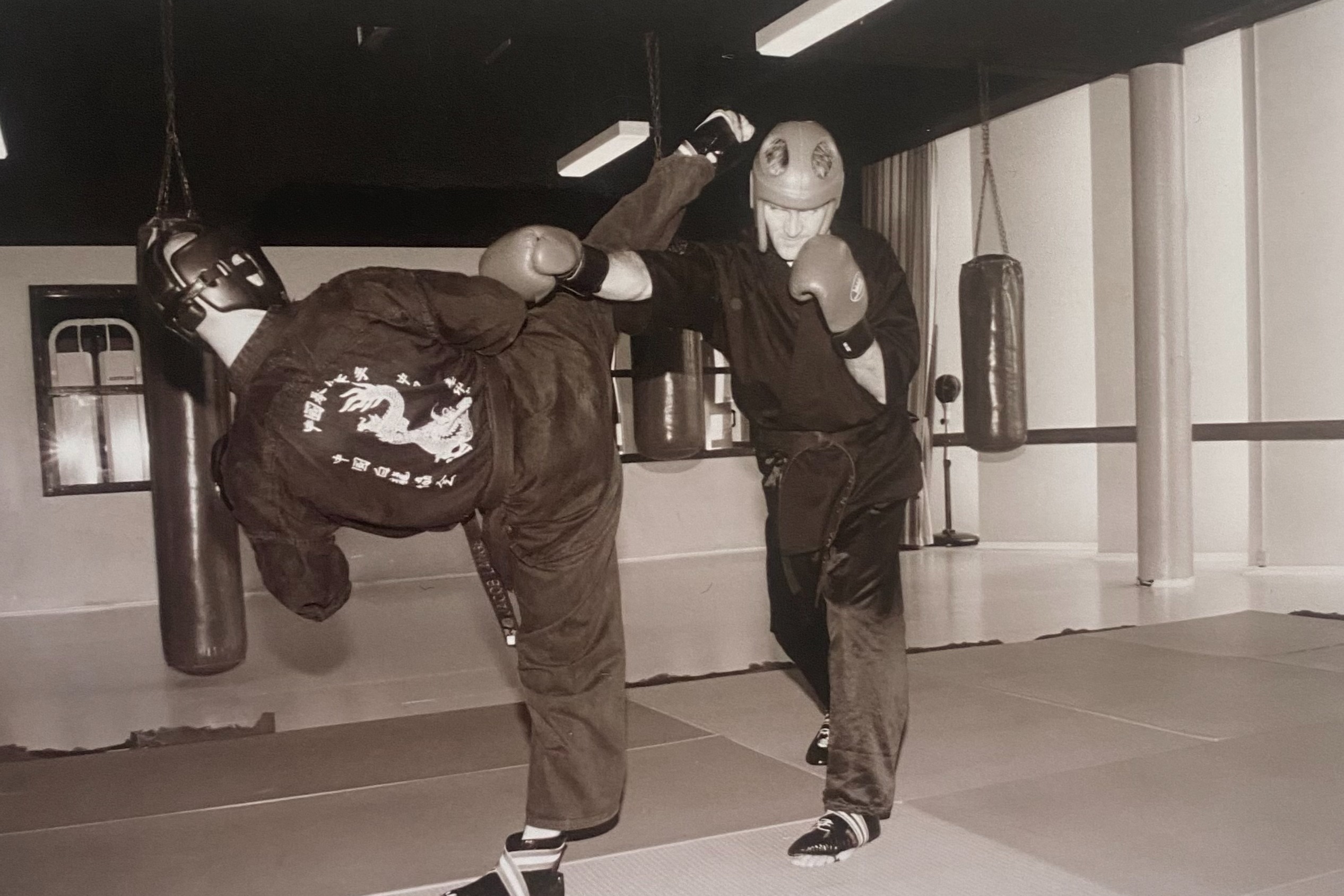 Jacob Lange heel kick