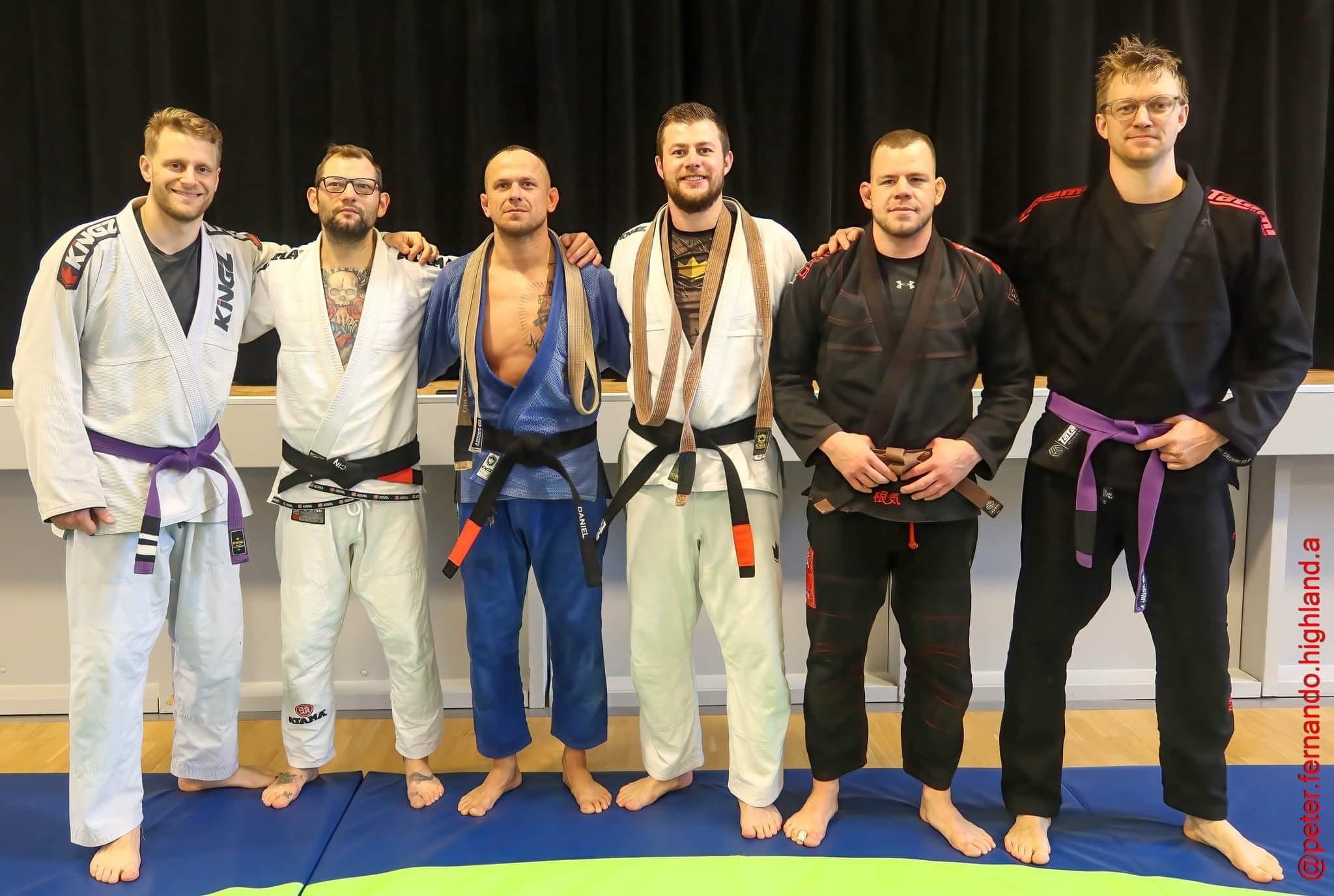 BJJ trænere til graduering 14. januar 2023