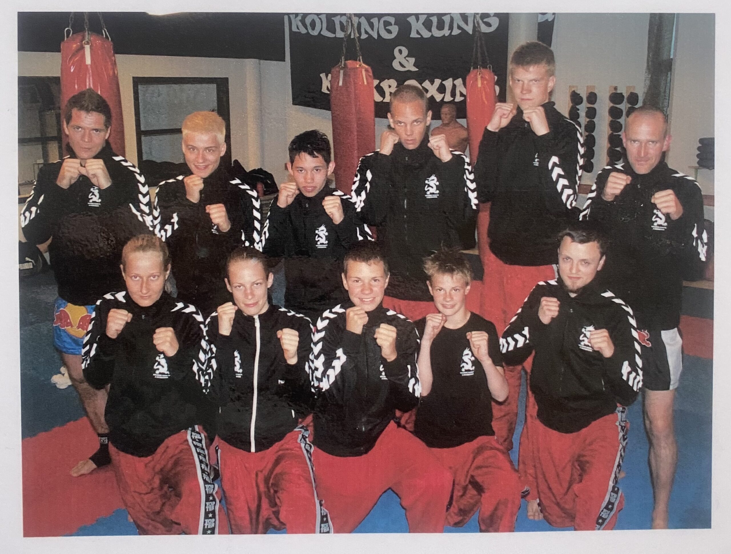 Kernen på klubbens Kickboxing kamphold 2006